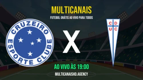 Assistir Cruzeiro x U. Catolica Ao Vivo Online 15/04/2026 Ao Vivo Online Grátis 24 Horas HD