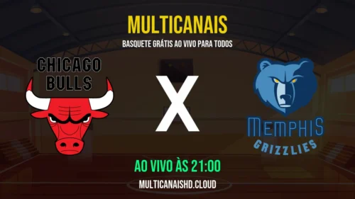Assistir Bulls x Grizzlies Ao Vivo Online 16/03/2026 Ao Vivo Online Grátis 24 Horas HD