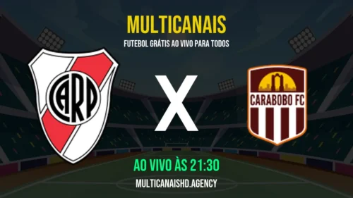 Assistir River Plate x Carabobo FC Ao Vivo Online 15/04/2026 Ao Vivo Online Grátis 24 Horas HD