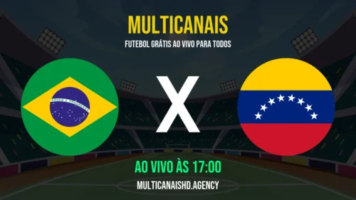 Assistir Brasil x Venezuela – Sul-Americano Sub-17 Ao Vivo Online 12/04/2026 Ao Vivo Online Grátis 24 Horas HD