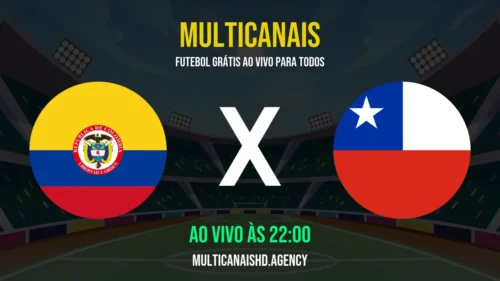 Assistir Colômbia x Chile – Eliminatórias da Copa do Mundo Feminina Ao Vivo Online 14/04/2026 Ao Vivo Online Grátis 24 Horas HD