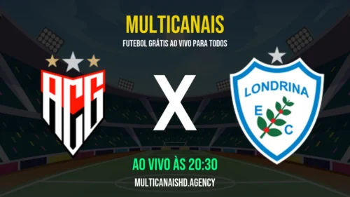 Assistir Atlético-GO x Londrina Ao Vivo Online 12/04/2026 Ao Vivo Online Grátis 24 Horas HD