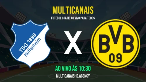 Assistir 1899 Hoffenheim x Borussia Dortmund Ao Vivo Online 18/04/2026 Ao Vivo Online Grátis 24 Horas HD