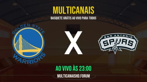 Assistir Warriors x Spurs Ao Vivo Online 01/04/2026 Ao Vivo Online Grátis 24 Horas HD