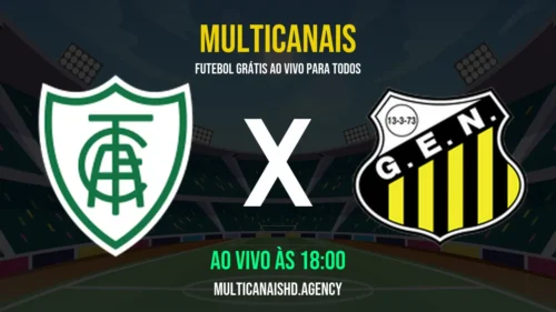 Assistir América-MG x Novorizontino Ao Vivo Online 12/04/2026 Ao Vivo Online Grátis 24 Horas HD