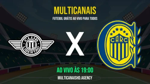 Assistir Libertad Asuncion x Rosario Central Ao Vivo Online 15/04/2026 Ao Vivo Online Grátis 24 Horas HD