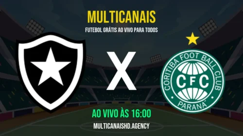 Assistir Botafogo x Coritiba Ao Vivo Online 12/04/2026 Ao Vivo Online Grátis 24 Horas HD