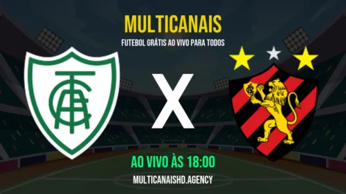Assistir América-MG x Sport Ao Vivo Online 18/04/2026 Ao Vivo Online Grátis 24 Horas HD