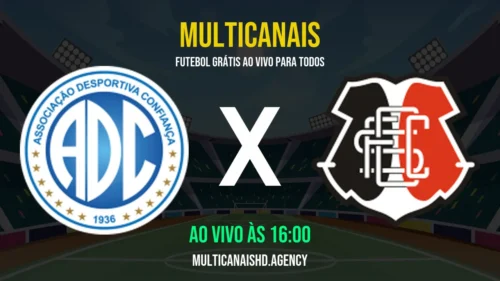 Assistir Confiança x Santa Cruz Ao Vivo Online 18/04/2026 Ao Vivo Online Grátis 24 Horas HD