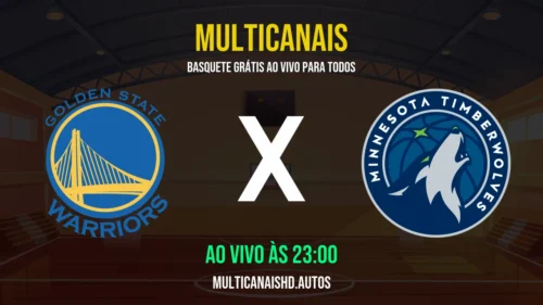 Assistir Warriors x Timberwolves Ao Vivo Online 13/03/2026 Ao Vivo Online Grátis 24 Horas HD