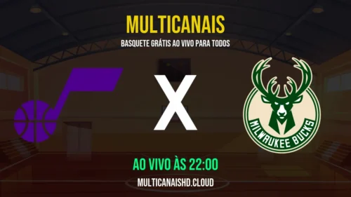 Assistir Utah Jazz x Bucks Ao Vivo Online 19/03/2026 Ao Vivo Online Grátis 24 Horas HD