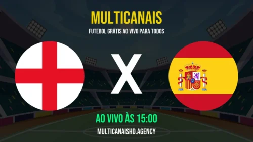 Assistir Inglaterra x Espanha – Eliminatórias da Copa do Mundo Feminina Ao Vivo Online 14/04/2026 Ao Vivo Online Grátis 24 Horas HD