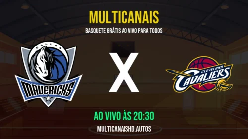Assistir Mavericks x Cavaliers Ao Vivo Online 13/03/2026 Ao Vivo Online Grátis 24 Horas HD