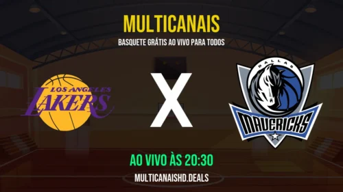 Assistir Lakers x Mavericks Ao Vivo Online 05/04/2026 Ao Vivo Online Grátis 24 Horas HD