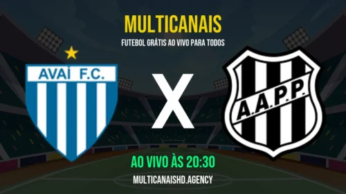 Assistir Avaí x Ponte Preta Ao Vivo Online 18/04/2026 Ao Vivo Online Grátis 24 Horas HD