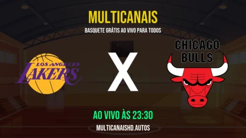 Assistir Lakers x Bulls Ao Vivo Online 12/03/2026 Ao Vivo Online Grátis 24 Horas HD