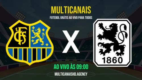 Assistir FC Saarbrücken x TSV 1860 München Ao Vivo Online 18/04/2026 Ao Vivo Online Grátis 24 Horas HD