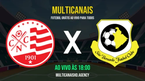 Assistir Nautico Recife x São Bernardo Ao Vivo Online 18/04/2026 Ao Vivo Online Grátis 24 Horas HD