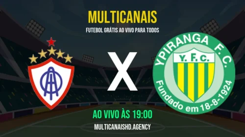 Assistir AO Itabaiana x Ypiranga-RS Ao Vivo Online 12/04/2026 Ao Vivo Online Grátis 24 Horas HD