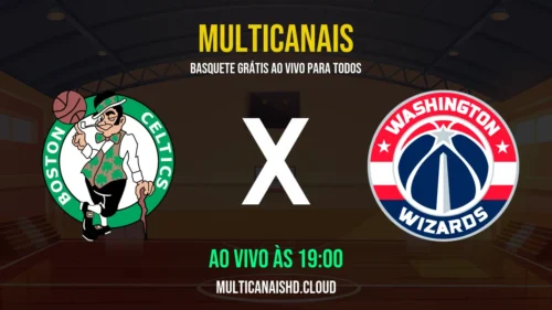 Assistir Celtics x Wizards Ao Vivo Online 14/03/2026 Ao Vivo Online Grátis 24 Horas HD