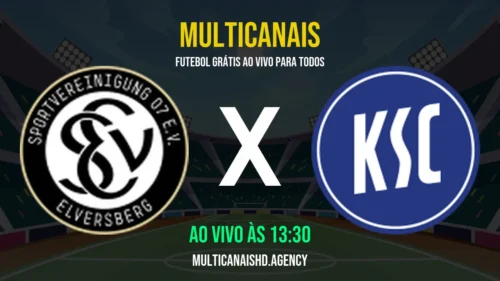 Assistir SV Elversberg x Karlsruher SC Ao Vivo Online 17/04/2026 Ao Vivo Online Grátis 24 Horas HD