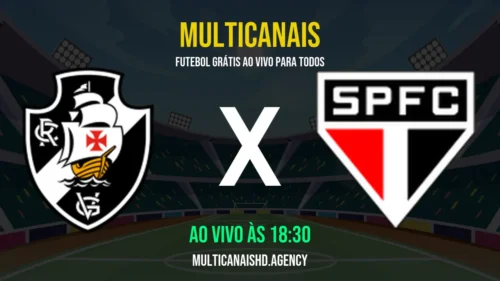 Assistir Vasco da Gama x São Paulo Ao Vivo Online 18/04/2026 Ao Vivo Online Grátis 24 Horas HD