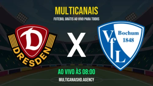 Assistir Dynamo Dresden x VfL Bochum Ao Vivo Online 18/04/2026 Ao Vivo Online Grátis 24 Horas HD