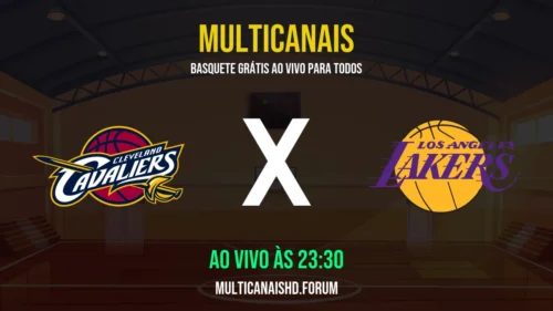 Assistir Cavaliers x Lakers Ao Vivo Online 31/03/2026 Ao Vivo Online Grátis 24 Horas HD