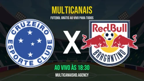 Assistir Cruzeiro x Red Bull Bragantino Ao Vivo Online 12/04/2026 Ao Vivo Online Grátis 24 Horas HD