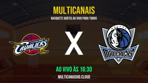 Assistir Cavaliers x Mavericks Ao Vivo Online 15/03/2026 Ao Vivo Online Grátis 24 Horas HD