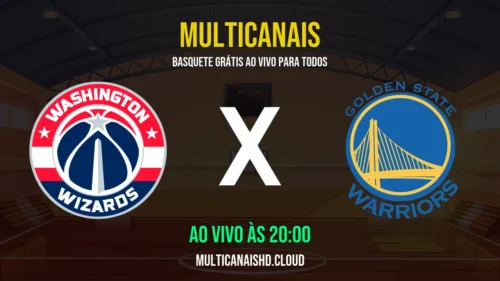 Assistir Wizards x Warriors Ao Vivo Online 16/03/2026 Ao Vivo Online Grátis 24 Horas HD