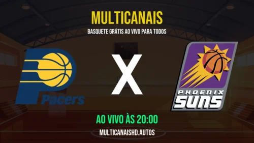 Assistir Pacers x Suns Ao Vivo Online 12/03/2026 Ao Vivo Online Grátis 24 Horas HD