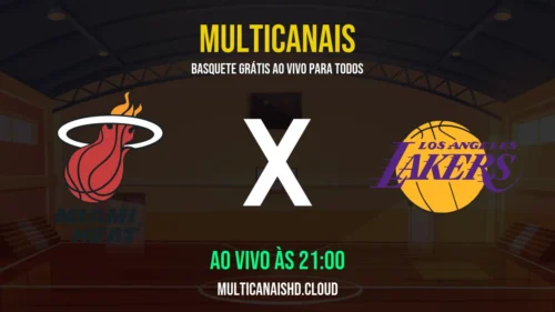 Assistir Heat x Lakers Ao Vivo Online 19/03/2026 Ao Vivo Online Grátis 24 Horas HD