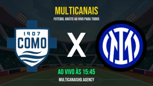 Assistir Como x Inter Ao Vivo Online 12/04/2026 Ao Vivo Online Grátis 24 Horas HD