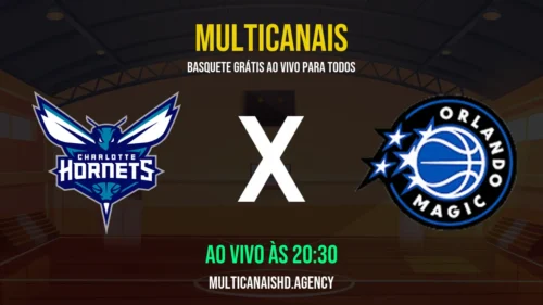 Assistir Hornets x Magic Ao Vivo Online 17/04/2026 Ao Vivo Online Grátis 24 Horas HD