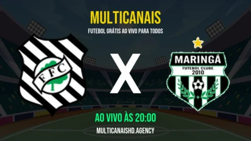 Assistir Figueirense x Maringá Ao Vivo Online 13/04/2026 Ao Vivo Online Grátis 24 Horas HD