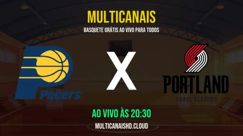 Assistir Pacers x Trail Blazers Ao Vivo Online 18/03/2026 Ao Vivo Online Grátis 24 Horas HD