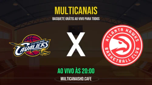 Assistir Cavaliers x Hawks Ao Vivo Online 10/04/2026 Ao Vivo Online Grátis 24 Horas HD