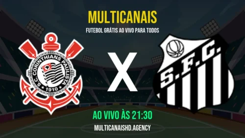 Assistir Corinthians U20 x Santos U20 Ao Vivo Online 16/04/2026 Ao Vivo Online Grátis 24 Horas HD