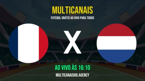 Assistir França x Holanda – Eliminatórias da Copa do Mundo Feminina Ao Vivo Online 18/04/2026 Ao Vivo Online Grátis 24 Horas HD