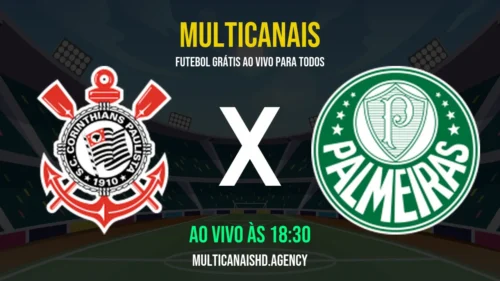 Assistir Corinthians x Palmeiras Ao Vivo Online 12/04/2026 Ao Vivo Online Grátis 24 Horas HD