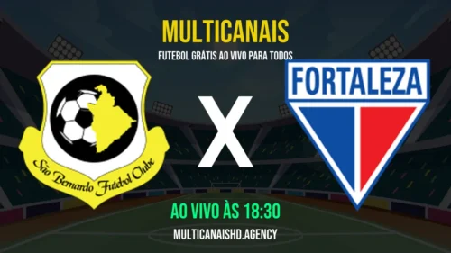 Assistir São Bernardo x Fortaleza EC Ao Vivo Online 12/04/2026 Ao Vivo Online Grátis 24 Horas HD