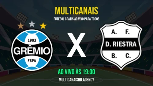 Assistir Grêmio x Deportivo Riestra Ao Vivo Online 14/04/2026 Ao Vivo Online Grátis 24 Horas HD