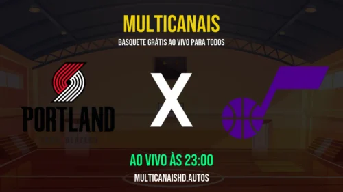 Assistir Trail Blazers x Utah Jazz Ao Vivo Online 13/03/2026 Ao Vivo Online Grátis 24 Horas HD