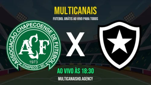 Assistir Chapecoense-sc x Botafogo Ao Vivo Online 18/04/2026 Ao Vivo Online Grátis 24 Horas HD