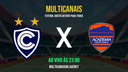 Assistir Cienciano x Puerto Cabello Ao Vivo Online 16/04/2026 Ao Vivo Online Grátis 24 Horas HD
