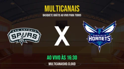 Assistir Spurs x Hornets Ao Vivo Online 14/03/2026 Ao Vivo Online Grátis 24 Horas HD